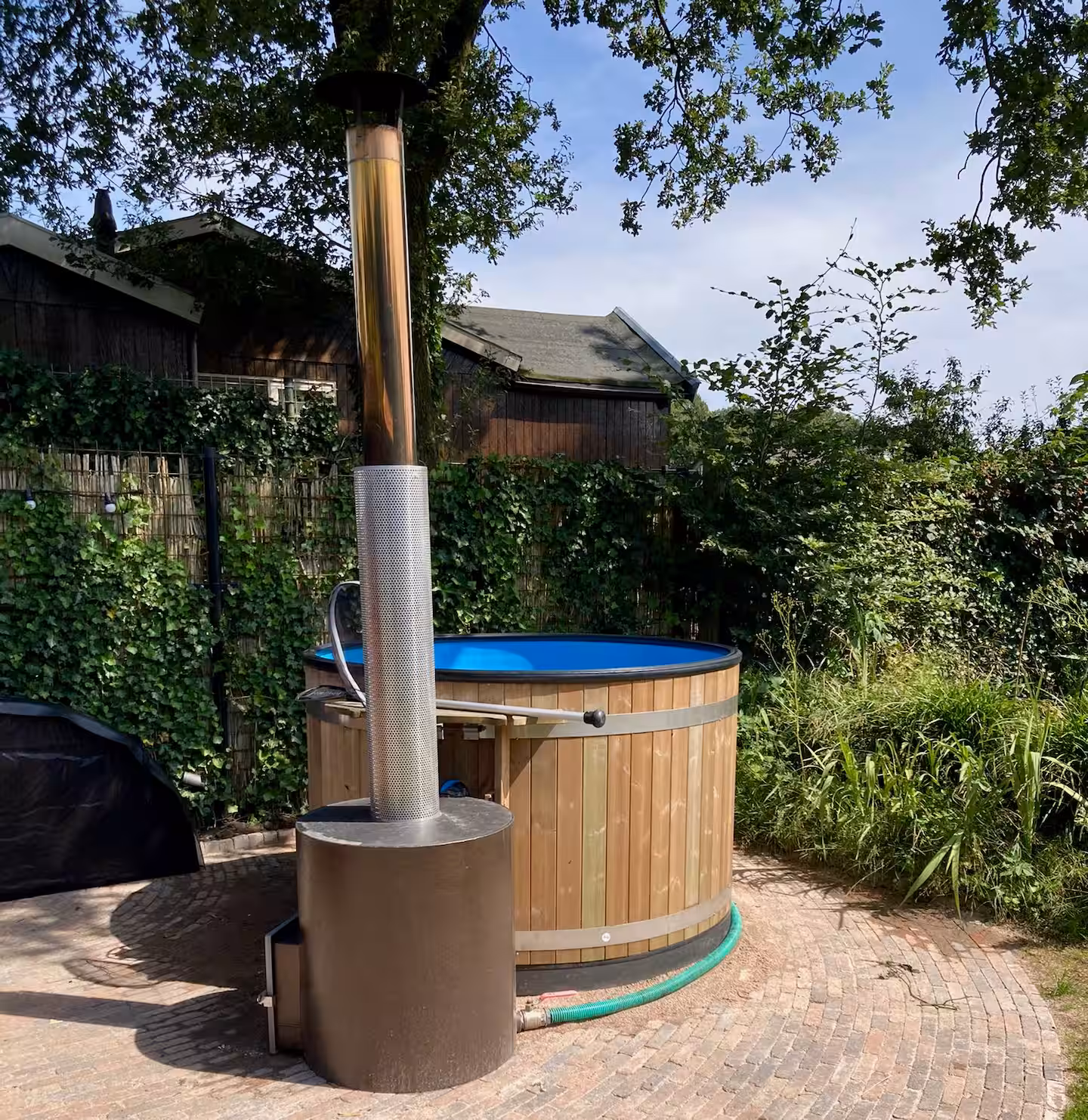 Hottub in de tuin